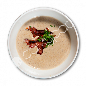 Крем суп из белых грибов