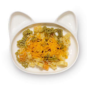 Макароны зверята с сыром